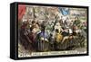 Thanksgiving Cartoon, 1869-Thomas Nast-Framed Stretched Canvas