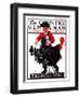 "Thanksgiving," Country Gentleman Cover, November 24, 1923-J.F. Kernan-Framed Giclee Print