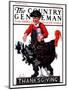 "Thanksgiving," Country Gentleman Cover, November 24, 1923-J.F. Kernan-Mounted Giclee Print