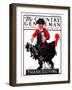 "Thanksgiving," Country Gentleman Cover, November 24, 1923-J.F. Kernan-Framed Giclee Print