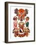 "Thanksgiving Crest,"November 26, 1932-Joseph Christian Leyendecker-Framed Premium Giclee Print