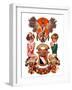 "Thanksgiving Crest,"November 26, 1932-Joseph Christian Leyendecker-Framed Premium Giclee Print