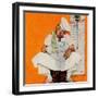 "Thanksgiving Day Blues", November 28,1942-Norman Rockwell-Framed Premium Giclee Print