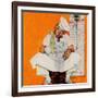 "Thanksgiving Day Blues", November 28,1942-Norman Rockwell-Framed Giclee Print