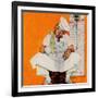 "Thanksgiving Day Blues", November 28,1942-Norman Rockwell-Framed Giclee Print