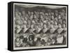 Thanksgiving Day, Children of the Foundling Hospital Viewing the Procession-null-Framed Stretched Canvas