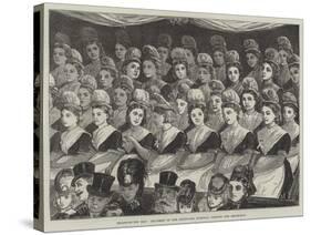 Thanksgiving Day, Children of the Foundling Hospital Viewing the Procession-null-Stretched Canvas