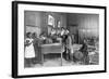 Thanksgiving Day Lesson at Whittier-null-Framed Art Print