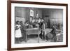 Thanksgiving Day Lesson at Whittier-null-Framed Art Print