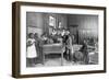 Thanksgiving Day Lesson at Whittier-null-Framed Art Print