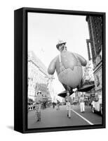 Thanksgiving Day Parade, New York, New York, c.1948-John Rooney-Framed Stretched Canvas
