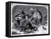 Thanksgiving Day: Ways and Means, from "Harper's Weekly," 27th November 1858-Winslow Homer-Framed Stretched Canvas