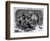 Thanksgiving Day: Ways and Means, from "Harper's Weekly," 27th November 1858-Winslow Homer-Framed Premium Giclee Print