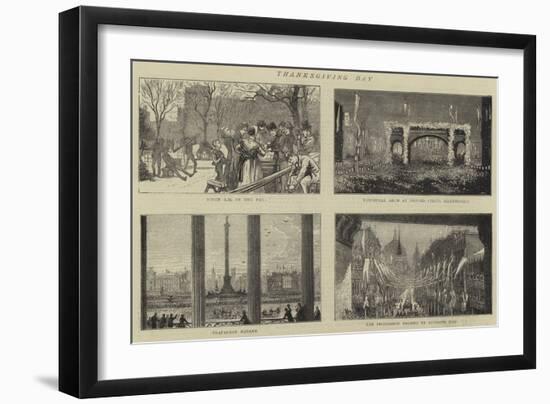 Thanksgiving Day-null-Framed Premium Giclee Print