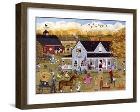 Thanksgiving Eve-Sheila Lee-Framed Giclee Print