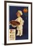 Thanksgiving: Greeting Card with a Child Dressed as a Cook Presenting the Traditional Dish, 1909 (C-Ellen Hattie Clapsaddle-Framed Giclee Print