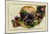 Thanksgiving Greetings-null-Mounted Art Print