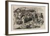 Thanksgiving in Camp, Published by Harper's Weekly, November 29, 1862-Winslow Homer-Framed Giclee Print