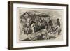 Thanksgiving in Camp, Published by Harper's Weekly, November 29, 1862-Winslow Homer-Framed Giclee Print