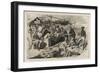 Thanksgiving in Camp, Published by Harper's Weekly, November 29, 1862-Winslow Homer-Framed Giclee Print