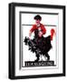 "Thanksgiving,"November 24, 1923-J.F. Kernan-Framed Giclee Print