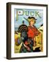 Thanksgiving Puck 1904-Louis M. Glackens-Framed Art Print