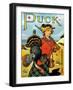 Thanksgiving Puck 1904-Louis M. Glackens-Framed Art Print