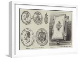Thanksgiving to Queen Victoria-null-Framed Giclee Print