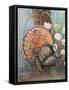 Thanksgiving Turkey-Diannart-Framed Stretched Canvas