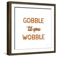 Thanksgiving Typography I-Laura Marshall-Framed Art Print