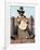 Thanksgiving-Ye Glutton (or Pilgrim in Stockade)-Norman Rockwell-Framed Giclee Print