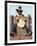 Thanksgiving-Ye Glutton (or Pilgrim in Stockade)-Norman Rockwell-Framed Giclee Print