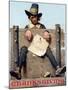 Thanksgiving-Ye Glutton (or Pilgrim in Stockade)-Norman Rockwell-Mounted Giclee Print