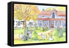 Thanksgiving-Jennifer Zsolt-Framed Stretched Canvas