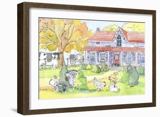 Thanksgiving-Jennifer Zsolt-Framed Giclee Print