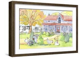 Thanksgiving-Jennifer Zsolt-Framed Giclee Print