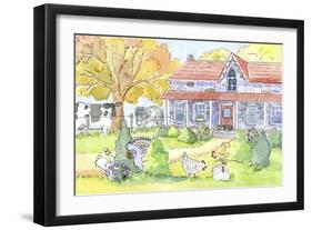 Thanksgiving-Jennifer Zsolt-Framed Giclee Print