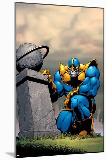 Thanos No.7 Cover: Thanos-Jim Starlin-Mounted Poster