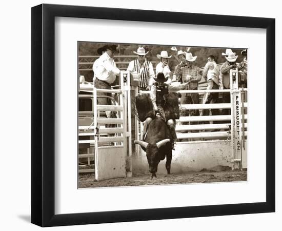 That Ain’t No Bull-Barry Hart-Framed Art Print