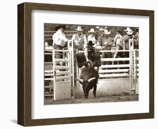 That Ain’t No Bull-Barry Hart-Framed Art Print