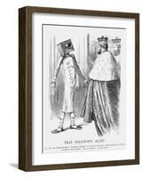 That Ballot-Boy Again!, 1872-Joseph Swain-Framed Giclee Print