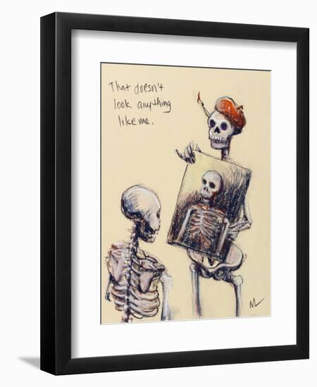 That doesn’t look anything like me-Marie Marfia-Framed Premium Giclee Print