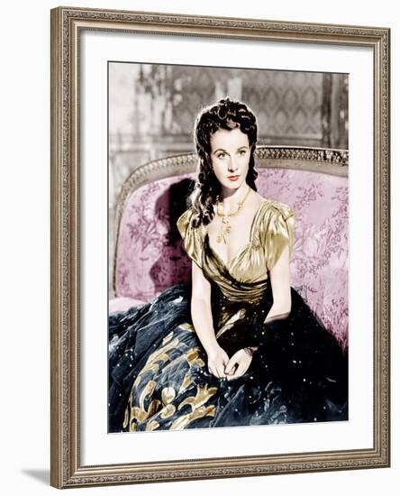 THAT HAMILTON WOMAN, Vivien Leigh, 1941-null-Framed Photo