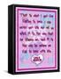 That Is What I Get for Falling in Love-Cathy Cute-Framed Stretched Canvas