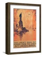 That Liberty Shall Not Perish From The Earth-Joseph Pennell-Framed Premium Giclee Print