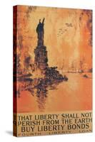 That Liberty Shall Not Perish From The Earth-Joseph Pennell-Stretched Canvas