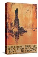That Liberty Shall Not Perish From The Earth-Joseph Pennell-Stretched Canvas