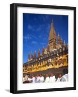 That Luang Celebration, Vientiane, Laos-null-Framed Photographic Print