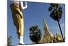 That Luang Stupa, Built in 1566 by King Setthathirat, Vientiane-Jean-Pierre De Mann-Mounted Photographic Print