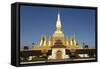 That Luang Stupa, Built in 1566 by King Setthathirat, Vientiane-Jean-Pierre De Mann-Framed Stretched Canvas